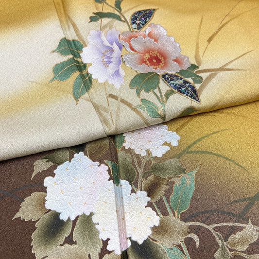 Rank N Unused Houmongi Kimono, A09