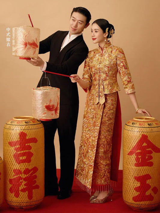 Xiuhefu, Chinese Wedding Dress, XH002