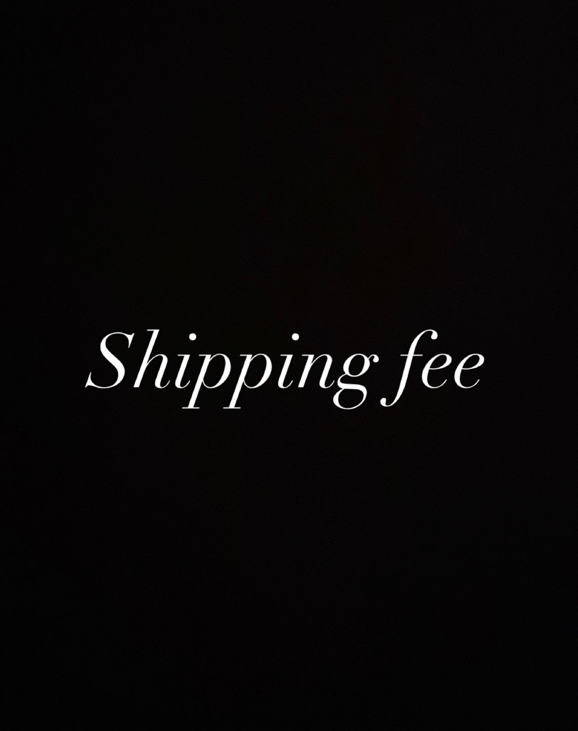 Shipping fee for fabric samples