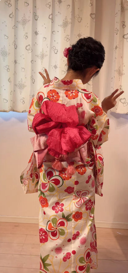 (Mystery Box) Girls/ Pre-Teen's Brand New Yukata/ For 85-145cm Wearer