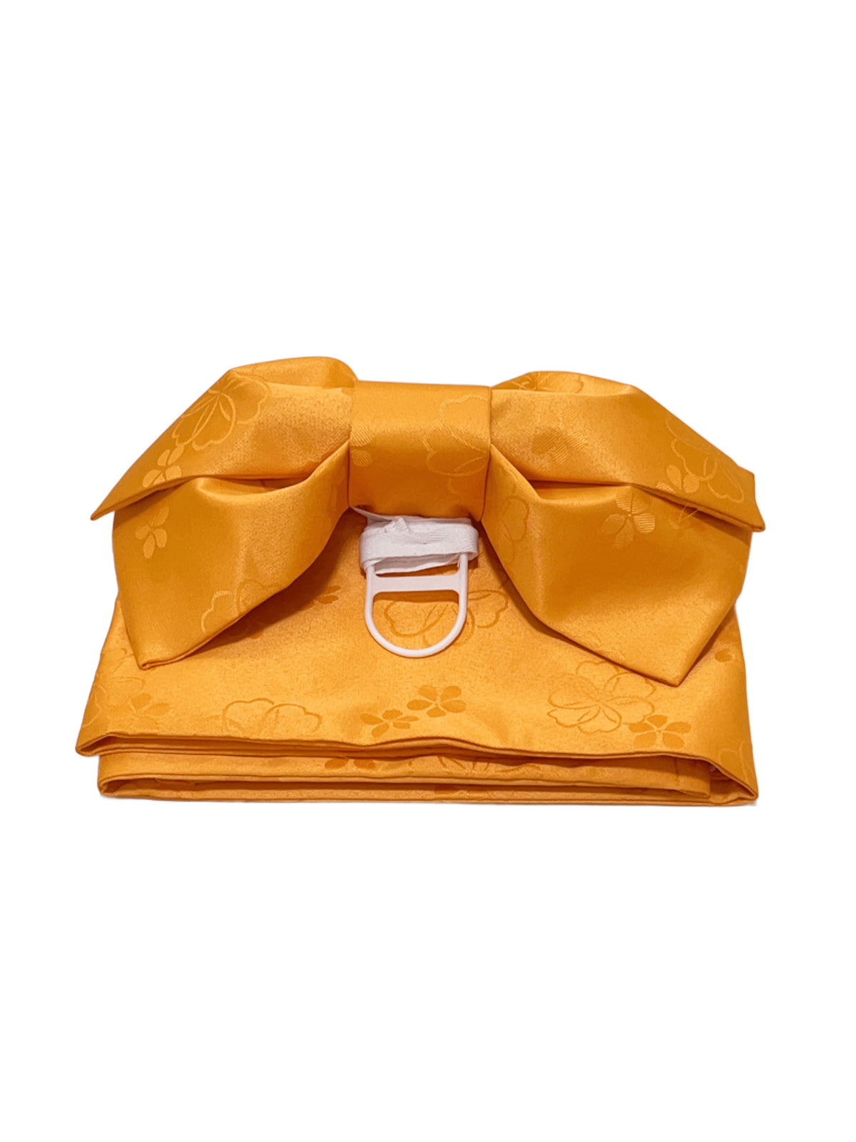 Floral Pre-Tied Obi Belt 3PCS Gift Set: Butterfly Knot Obi, Obijime & Obita