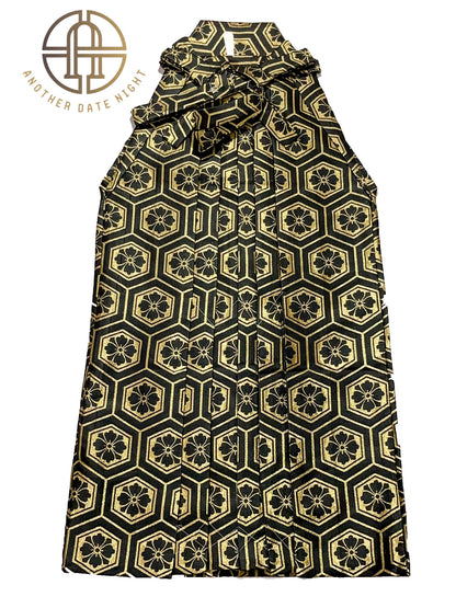 Black & Gold Hakama Pants, Men's Hakama