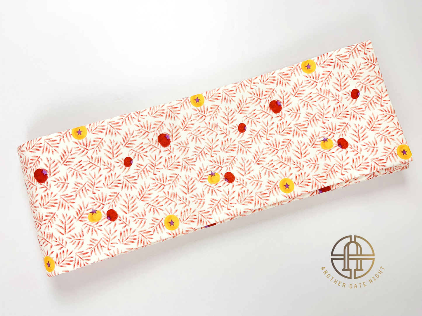 Summer Tomato Hanhaba Belt, Half-Width Obi for Yukata