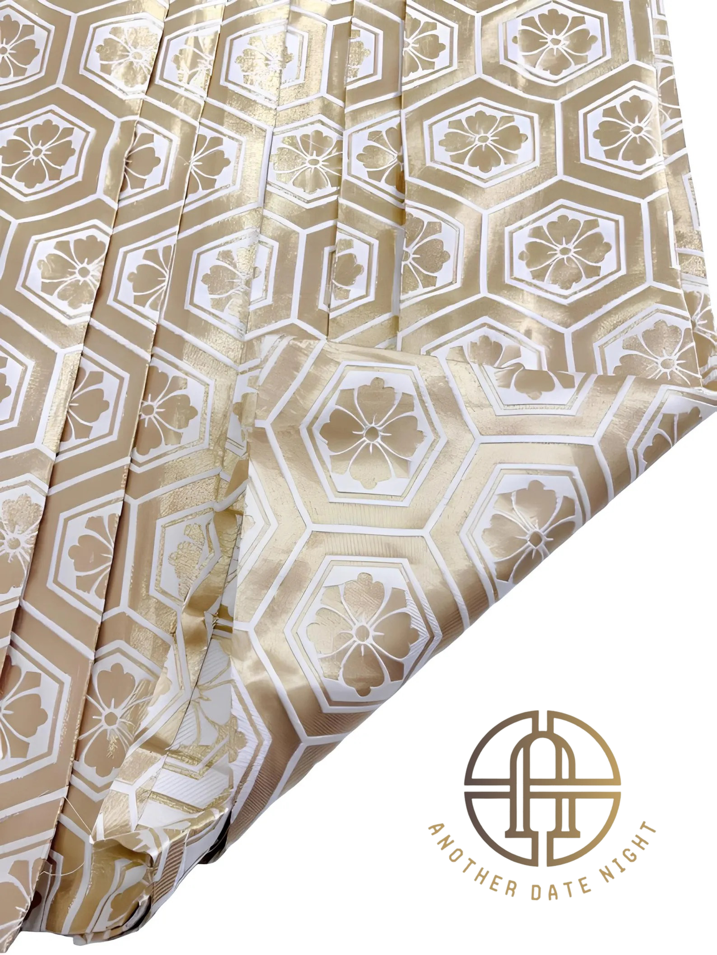 Gold & White Hakama Pants, Men's Hakama