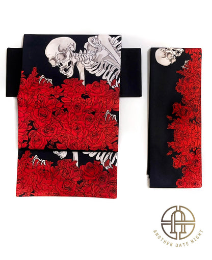 Takiyasha Witch Ukiyo-e Easy Wear Obi Belt, Pre-tied Obi, Ginza Knot, Double Sided Pattern