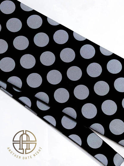 Polka Dot Pre-Tied Obi Belt: Ginza Knot, Easy Kimono Belt