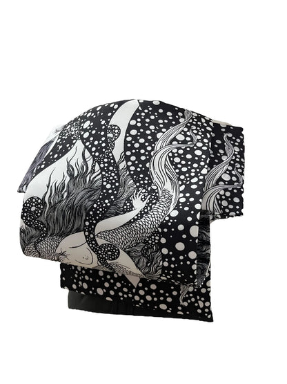 Mermaid Pre-Tied Obi: Ginza Knot, Easy Wear Kimono Belt, Simple Design, Easy-to-match, Daily Obi for Casual Kimono