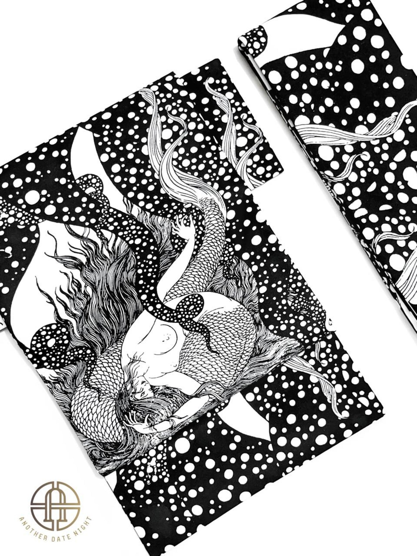 Mermaid Pre-Tied Obi: Ginza Knot, Easy Wear Kimono Belt, Simple Design, Easy-to-match, Daily Obi for Casual Kimono