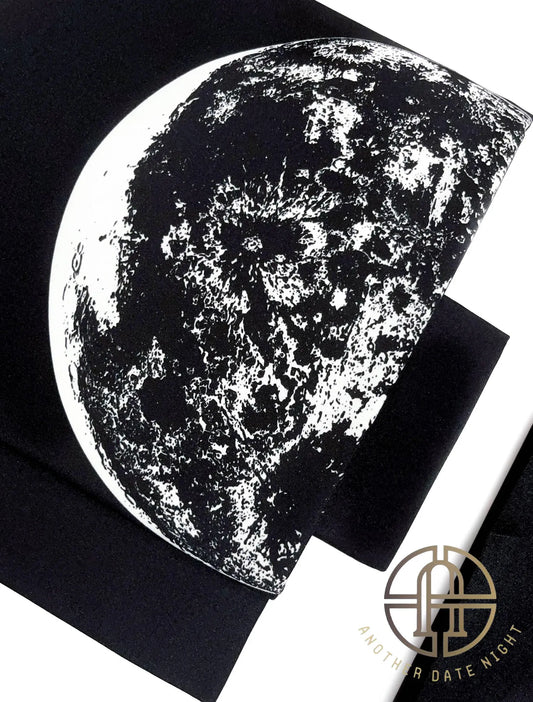 Moon Phase Easy Wear Obi, Pre-Tied Nagoya Obi, Tsuke Obi, Double Sided Sash, Ideal for Tea Cermony