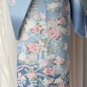 Light Blue Kimono, KM030