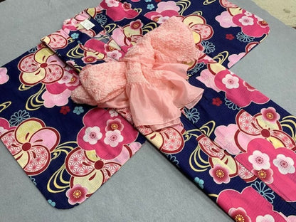 (Mystery Box) Girls/ Pre-Teen's Brand New Yukata/ For 85-145cm Wearer