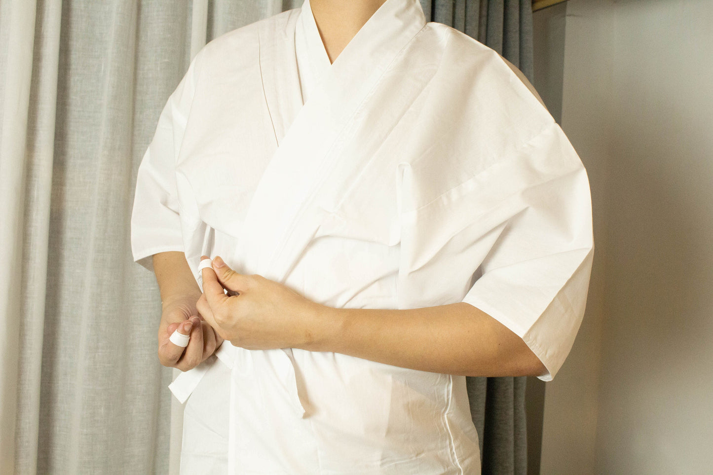 Men's Cotton Kimono Juban: Inner Wear Undergarment