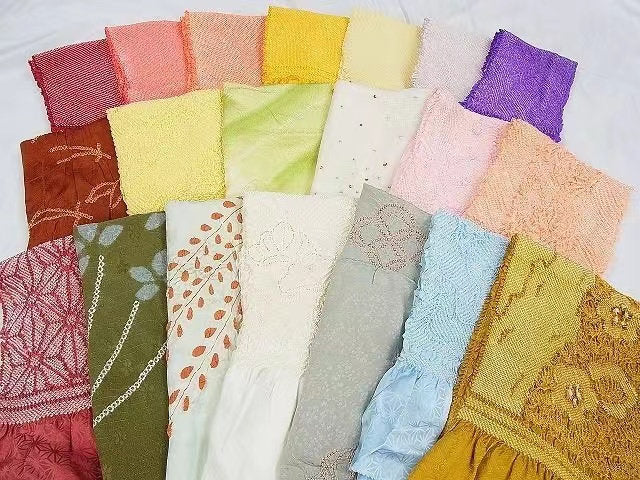 Vintage Kimono Obiage Sash Blind Box (5pcs): Japanese Kimono Accessories