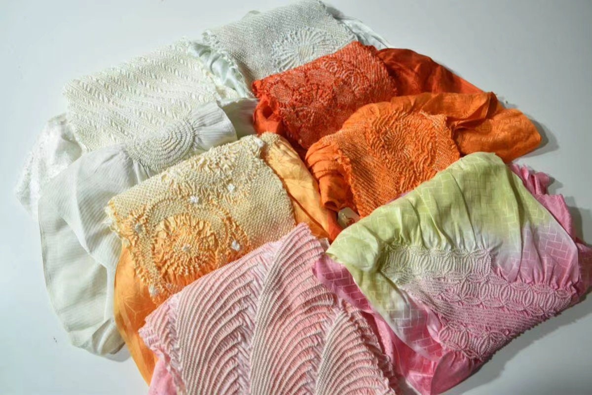 Vintage Kimono Obiage Sash Blind Box (5pcs): Japanese Kimono Accessories