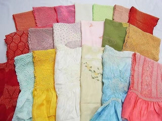 Vintage Kimono Obiage Sash Blind Box (5pcs): Japanese Kimono Accessories