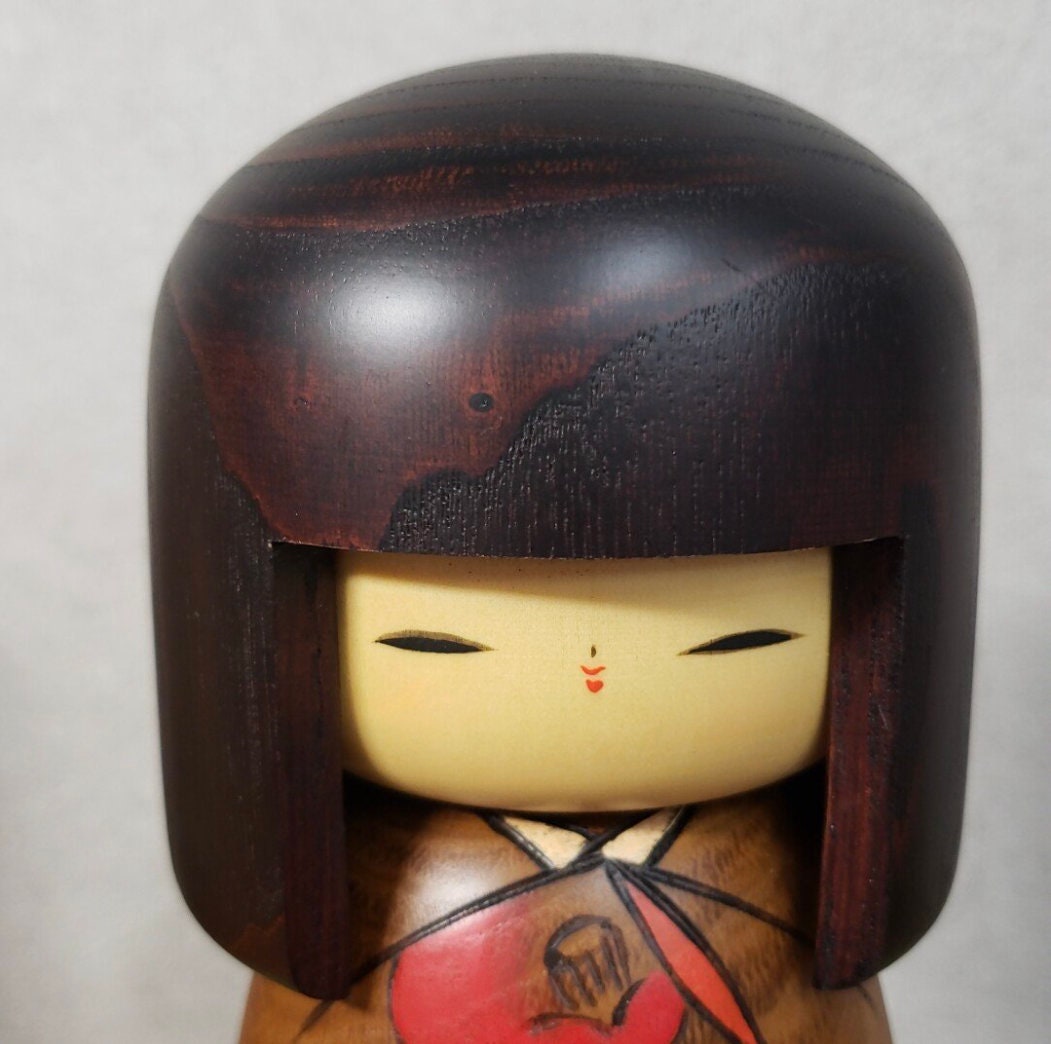 Usaburo Kokeshi, Kokeshi Doll, Japanese Toy Gift/ S06