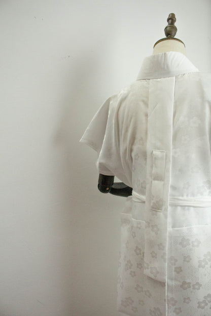 Versatile Juban for Both Furisode & Short Sleeve Kimono, with Collar Stiffener Erishin, Kimono Undergarment, Kimono Underwear