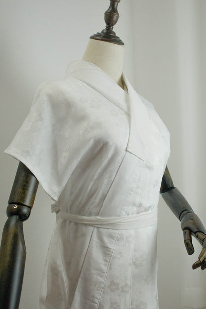 Versatile Juban for Both Furisode & Short Sleeve Kimono, with Collar Stiffener Erishin, Kimono Undergarment, Kimono Underwear