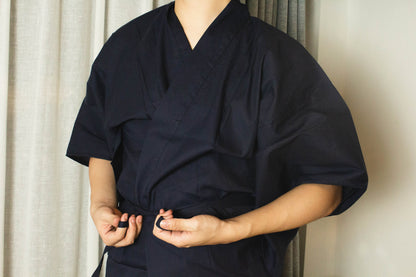 Men's Cotton Kimono Juban: Inner Wear Undergarment