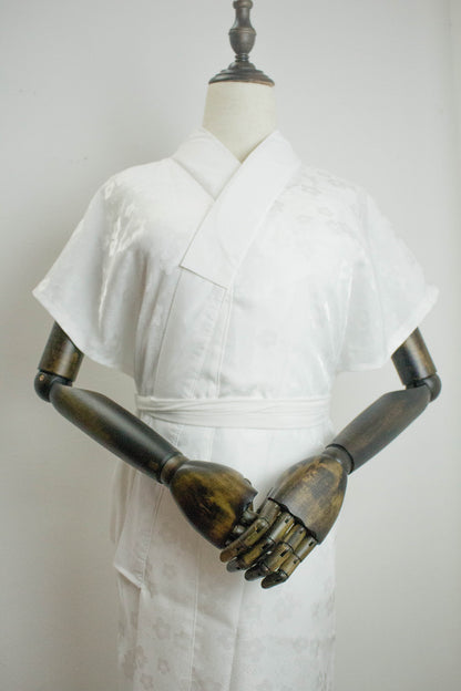 Versatile Juban for Both Furisode & Short Sleeve Kimono, with Collar Stiffener Erishin, Kimono Undergarment, Kimono Underwear