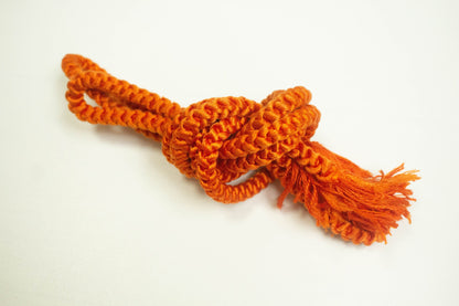 Elegant Kimono Obijime / Japanese kimono cord / Orange Obijime/ C08