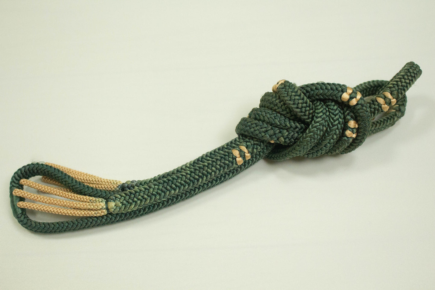 Green Kimono Obijime Cord: Japanese Kimono Belt Accessory (C02)