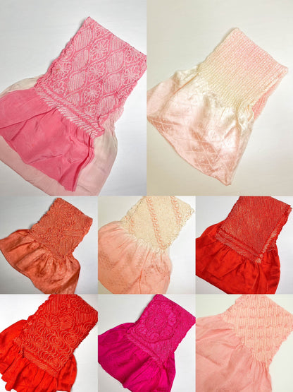 Vintage Silk Kimono Obiage Sash - Good Condition (17A- Option F)