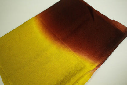 Vintage 4PCs Silk Obiage Set: Kimono Sash, Set XG (Good Condition)