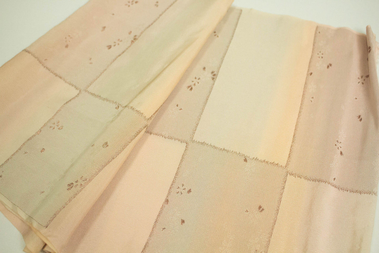 Vintage 5PCs Silk Obiage Collection: Kimono Sash, Set E (Unused)