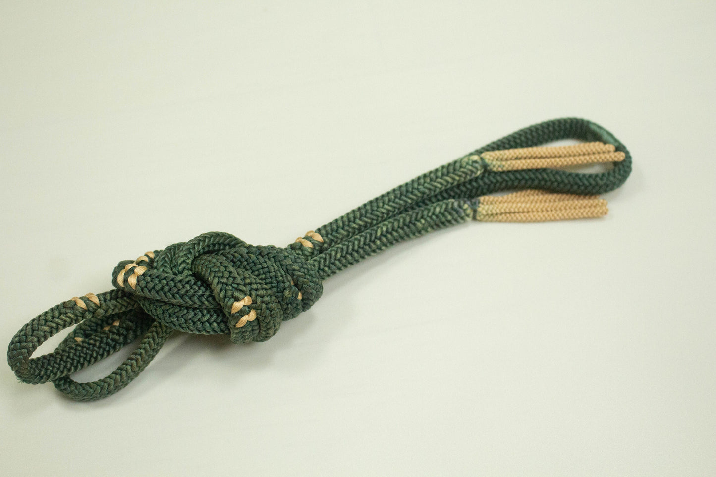 Green Kimono Obijime Cord: Japanese Kimono Belt Accessory (C02)