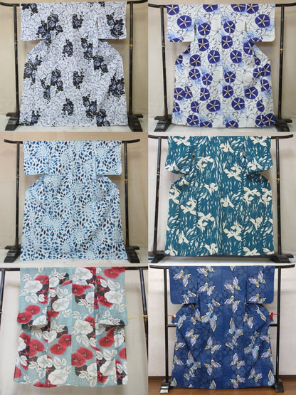 Japanese Yukata & Obi Set: Women's Summer Kimono Blind Box