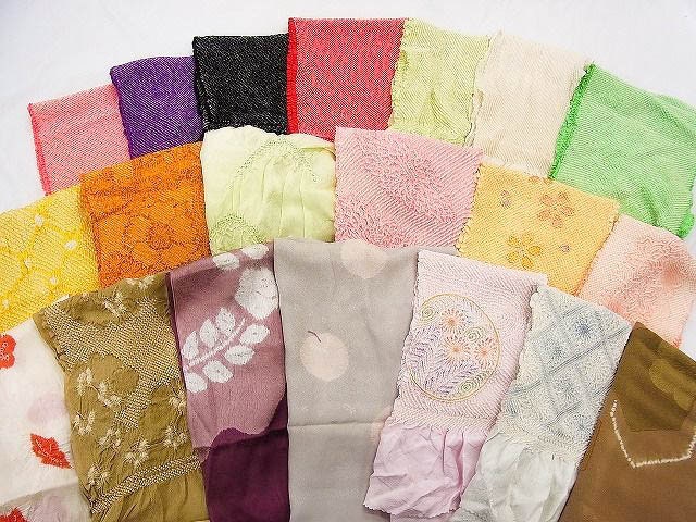 Vintage Kimono Obiage Sash Blind Box (5pcs): Japanese Kimono Accessories