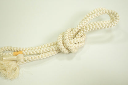 White Kimono Obijime Cord Collection: Japanese Kimono Belt Accessories - Set M