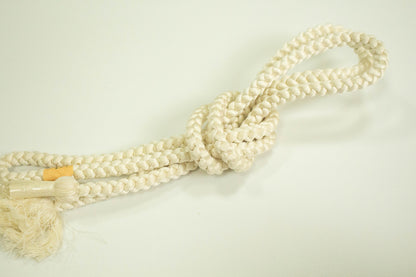 White Kimono Obijime Cord Collection: Japanese Kimono Belt Accessories- Set M