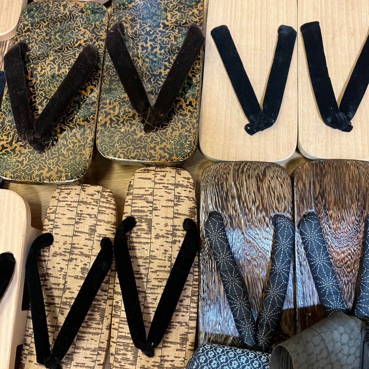 Vintage Men's Geta Sandals Blind Box: Japanese Style Mystery Box