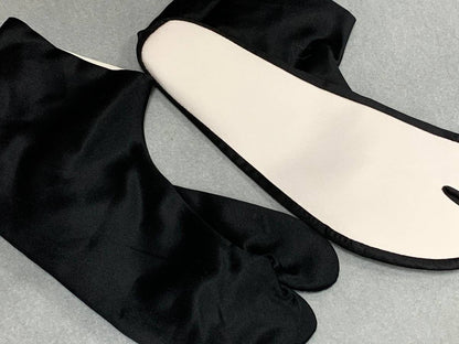 Cotton Tabi Socks: Japanese Split-Toe, 22cm-30cm/EU34-EU49, with Drawstring Bag Gift Set