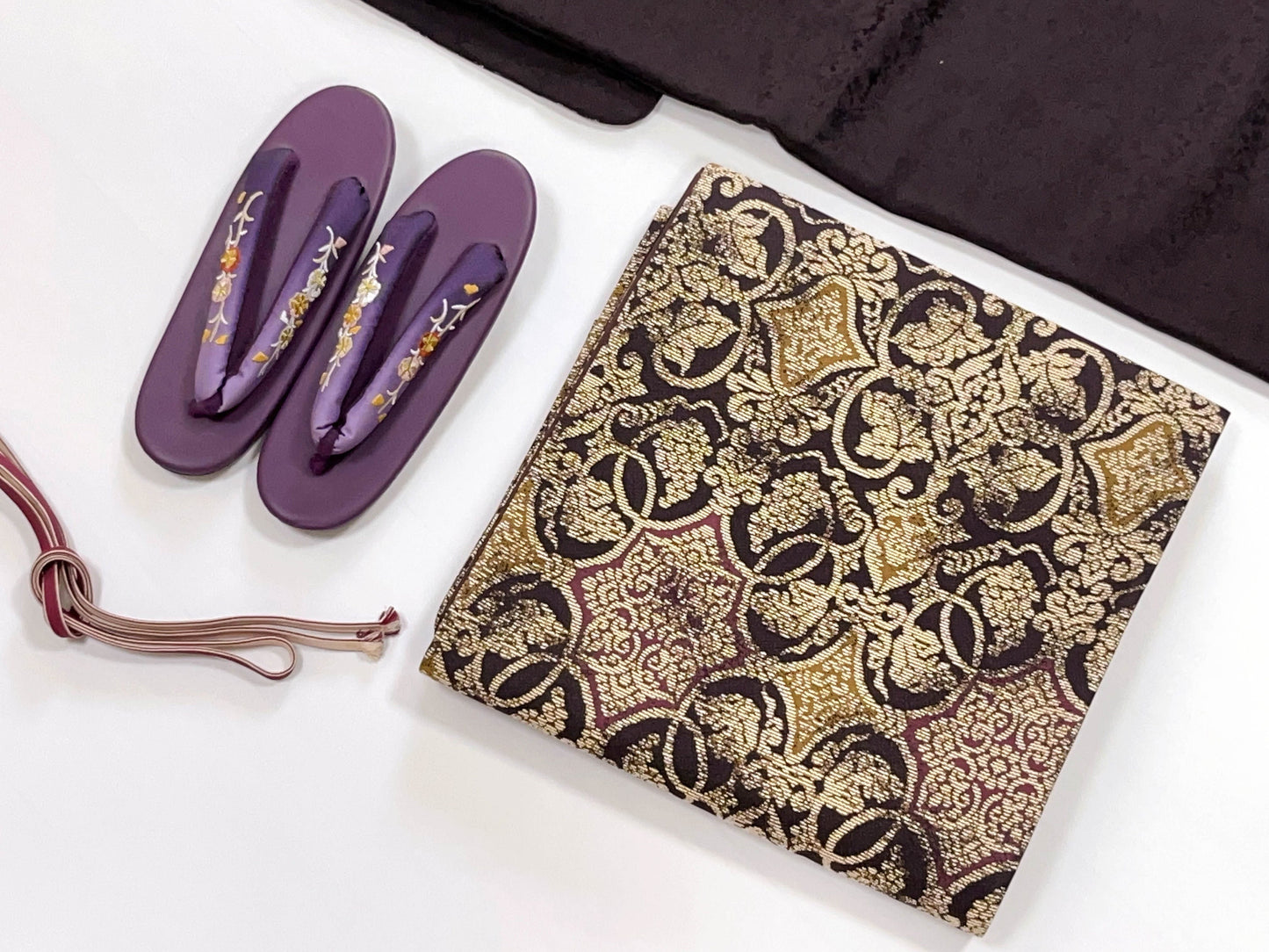 Rank S/A+ Vintage Fukuro Obi/Kimono Obi, OB054