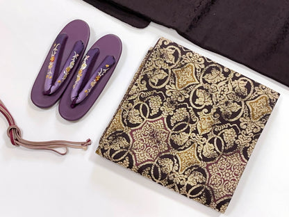 Rank S/A+ Vintage Fukuro Obi/Kimono Obi, OB054