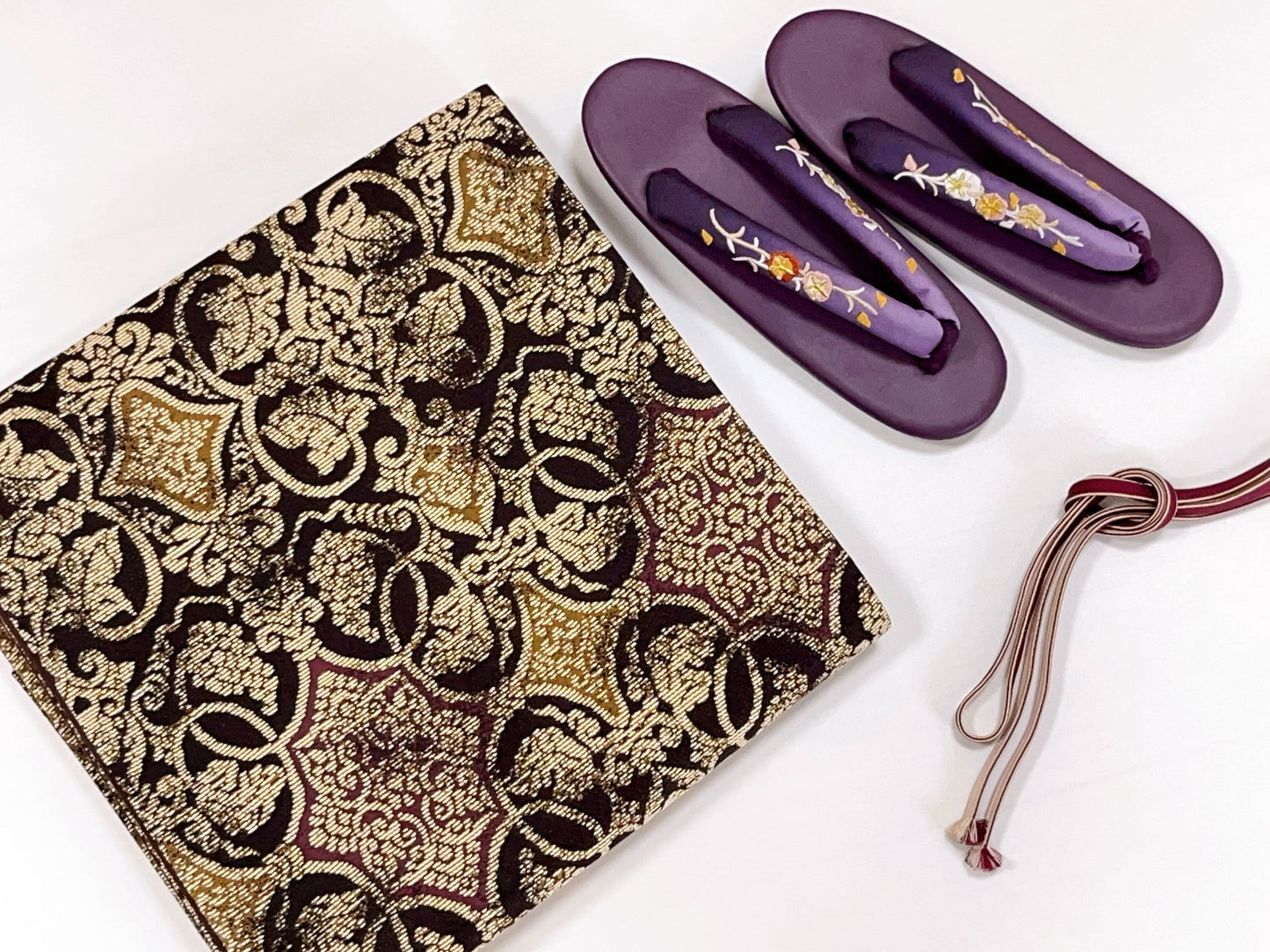 Rank S/A+ Vintage Fukuro Obi/Kimono Obi, OB054