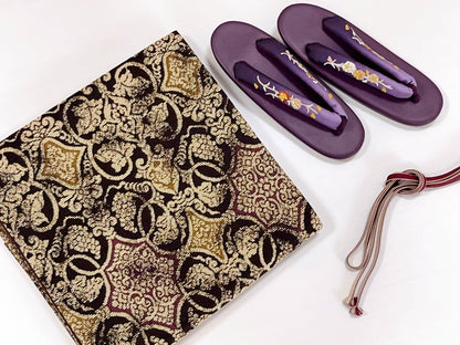 Rank S/A+ Vintage Fukuro Obi/Kimono Obi, OB054