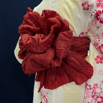 Women's Yukata Belt, Heko Obi Sash, 9 Colours