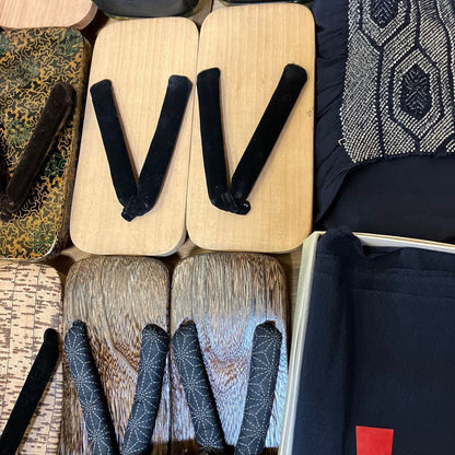 Vintage Men's Geta Sandals Blind Box: Japanese Style Mystery Box