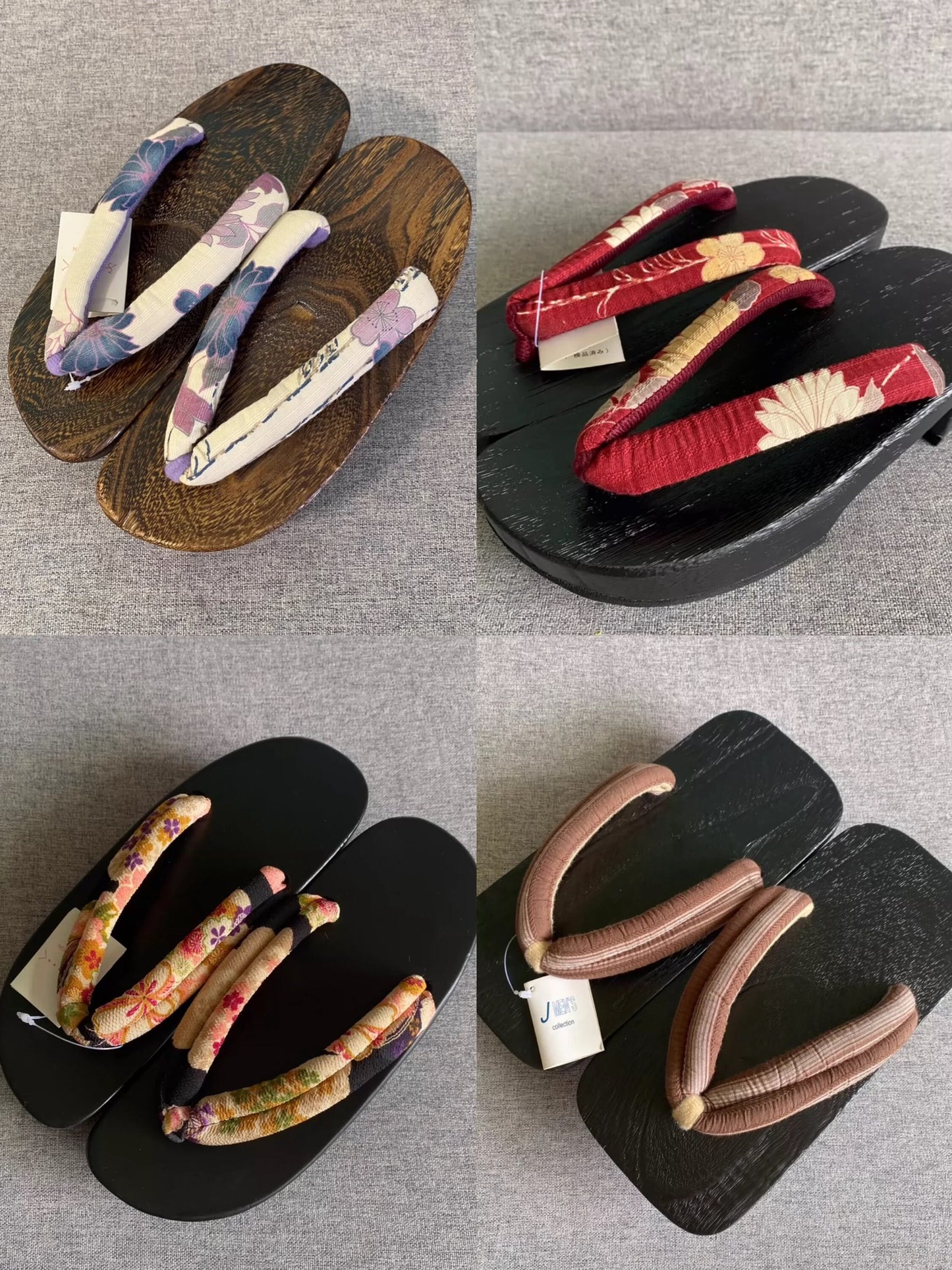 Vintage Japanese Geta Sandals Blind Box: Women's & Girls' Styles