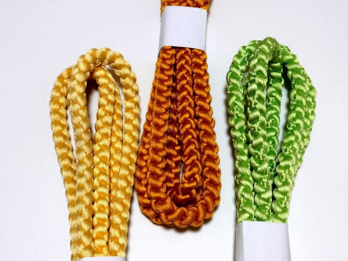 Brand New Obijime: Japanese Kimono Cord, Unused Condition