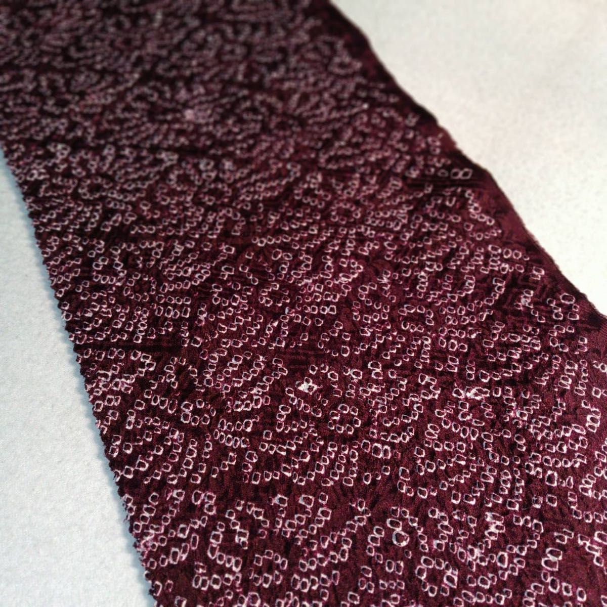 Silk Han-eri Collar: Vintage Kimono Juban Collar