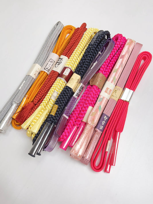 Japanese Silk Obijime Cord: Unused, S02