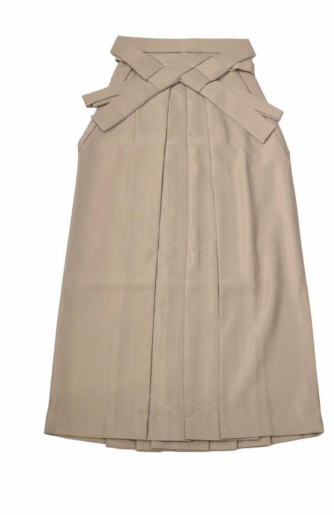 Vintage Women's Traditional Hakama, Beige Hakama, 95CM