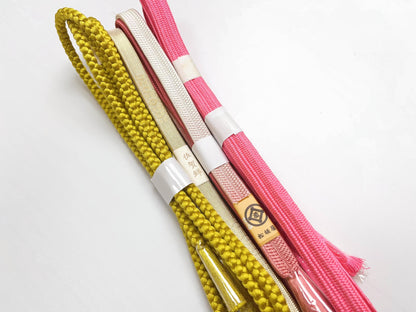 Silk Obijime Cord: Japanese Kimono Cord, Brand New/Unused Condition (1024)