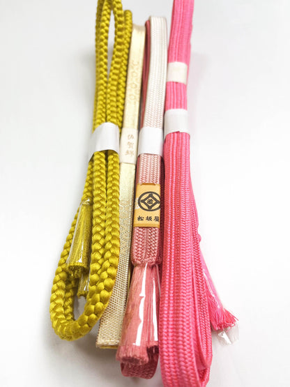 Silk Obijime Cord: Japanese Kimono Cord, Brand New/Unused Condition (1024)