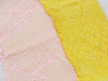 Vintage Silk Kimono Obiage Sash - Good Condition/21B